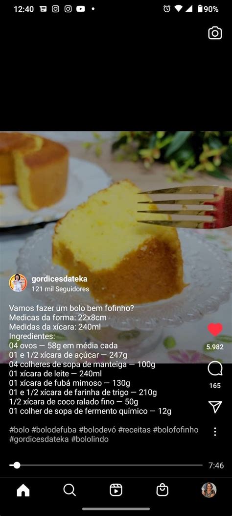 Pin De Neuza Trentin Em Receitas Doces Neuza Receitas Receitas