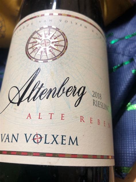 Van Volxem Kanzemer Altenberg Riesling Auslese Alte Reben Germany