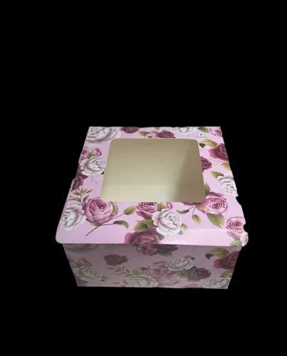 Printed 250 Gram Cake Box With Window At Rs 16 50 Unit In Delhi ID