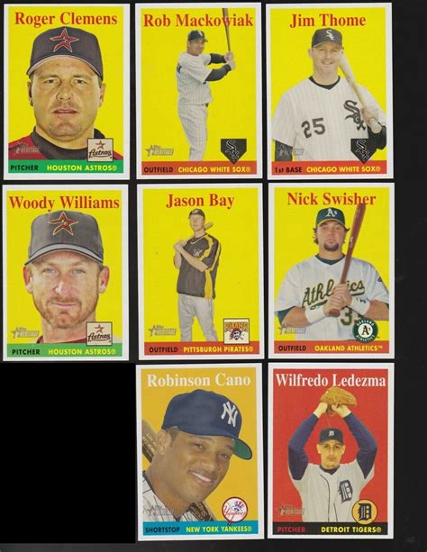 2007 Topps Heritage Short Prints Sp You Pick Complete Your Set Ebay