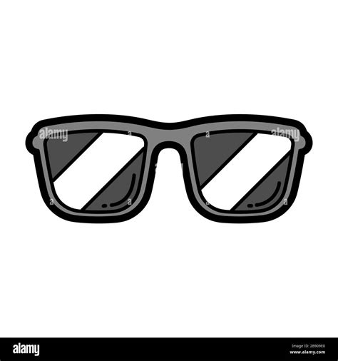 Ilustración De Gafas De Sol De Dibujos Animados Imagen Vector De Stock Alamy