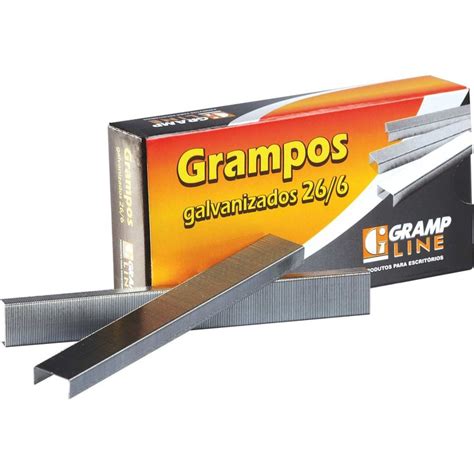 Grampo Para Grampeador Galvanizado Grampos Em