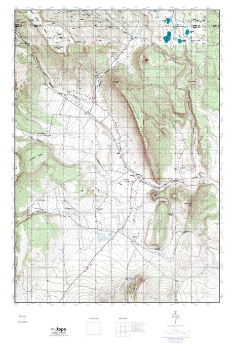 Mytopo Ocate New Mexico Usgs Quad Topo Map