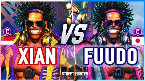 Sf Xian Dee Jay Vs Fuudo Dee Jay Street Fighter Youtube