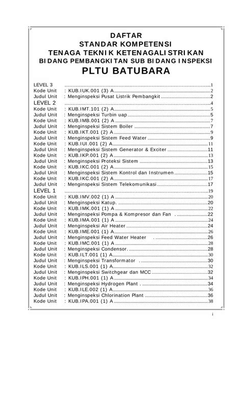 Pdf Bidang Pembangkitan Sub Bidang Inspeksi Gatrik Esdm Go Id Assets