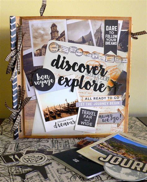 How To Create A Traveljournal Album With Envelopes Created By Adriana