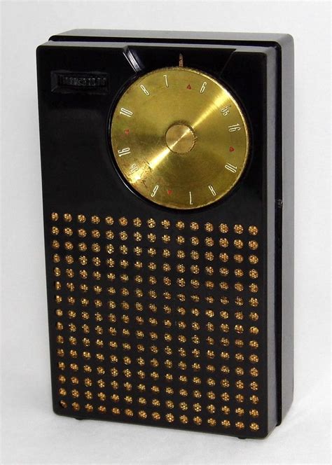 Vintage Regency TR-1 Transistor Radio, The First Commercially Manufactured Transistor Radio In ...