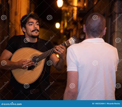 Canci N Portuguesa Del Fado Imagen De Archivo Editorial Imagen De