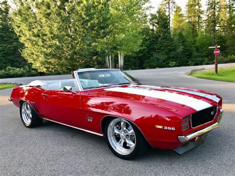 1969 Chevrolet Camaro Rsss Convertible X66 Code Restomod 496 Bbc 6