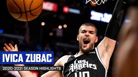 Ivica Zubac S Highlights La Clippers La Clippers Youtube