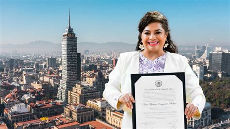 Toma De Protesta De Clara Brugada Como Jefa De Gobierno De La CDMX