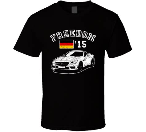 2015 Mercedes Benz Slk Freedom Car Fan Worn Look T Shirt