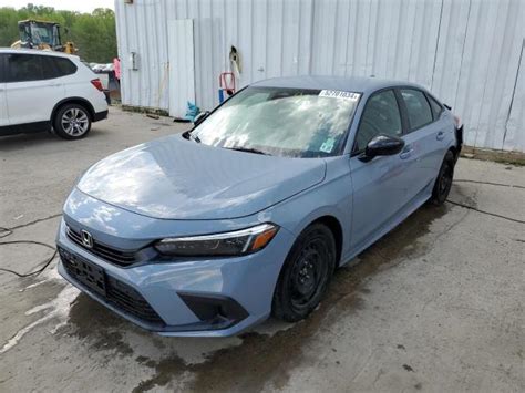 2022 Honda Civic Sport For Sale Nj Trenton Wed May 29 2024 Used And Repairable Salvage