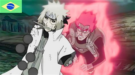 Eu MADARA Declaro VOCÊ o mais FORTE Maito Gai Vs Madara YouTube