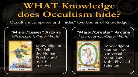 What Knowledge Does Occultism Hide De Mystifying The Occult Mark