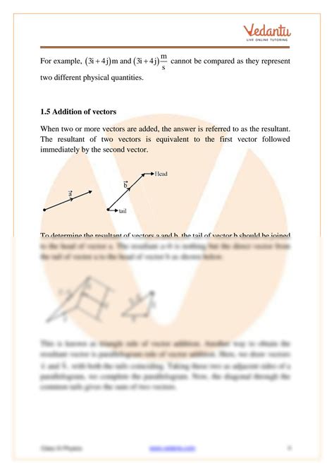 Solution Class 11 Chapter 4 Motion In A Plane Class Notes Cbse Physics