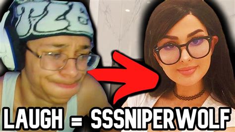 Laugh Watch Sssniperwolf Youtube