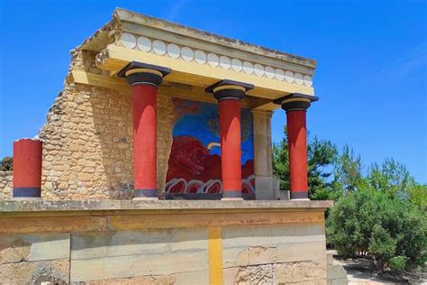 From Chania Full Day Private Tour Knossos Palace Museum And