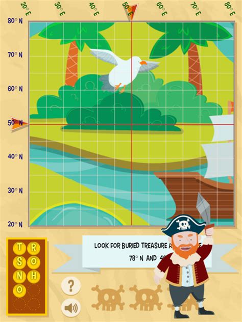 🕹️ Play Treasure Hunt Latitude And Longitude Game Free Online