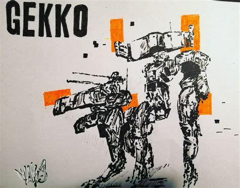 Gekko Metal Gear Solid 4 By Mgzjackt On Deviantart