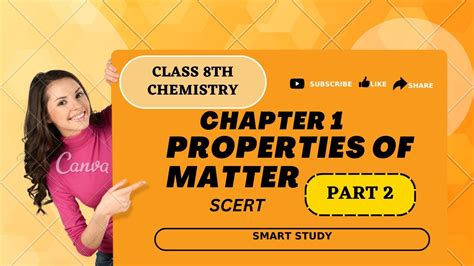 CLASS 8 Basic Science Chemistry Chapter 1 Part 2 Properties Of