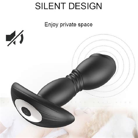 Retractable Remote Anal Vibrator Q401313 CHASTITYGO
