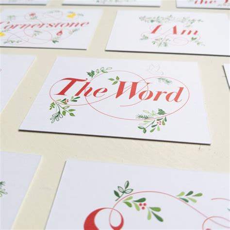 Names Of Jesus Advent Calendar Christian Advent Calendar Advent