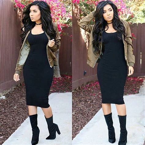 40 Amazing Winter Dresses Ideas With Boots ADDICFASHION