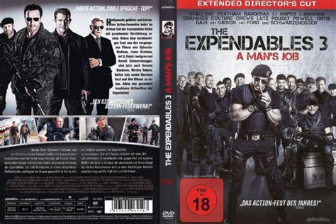 The Expendables Extended Directors Cut R De Dvd Cover