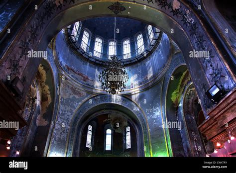 Saint Sofia Russian Orthodox Church Interior Dome Harbin China Stock Photo - Alamy