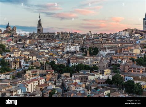 Cityscape Of Toledo Spain Stock Photo Alamy