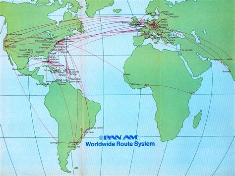 United Airlines Route Map