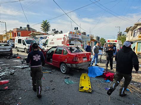 Explosi N De Pirotecnia En Tepetlixpa Muerto Y Heridos