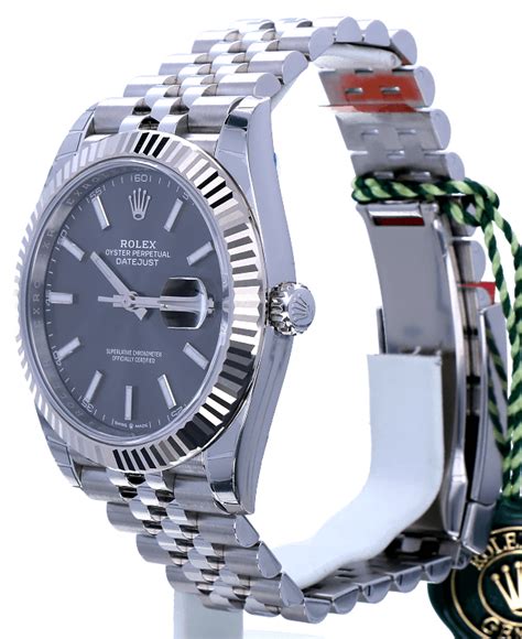 Rolex Oyster Datejust II Jubilee Steel Rhodium Dial 41 Mm UNWORN