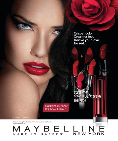 Maybelline Dakota Collection Lipstick Ad Maybelline Cosmetics Maybelline