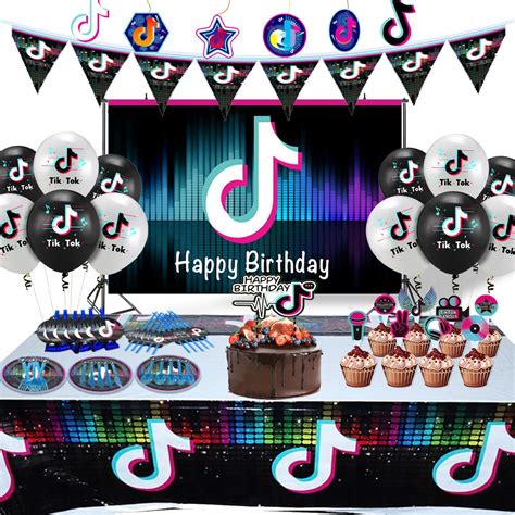 Buy Zsroot Tik Tok Party Decorations Tik Tok Party Supplies Tik Tok