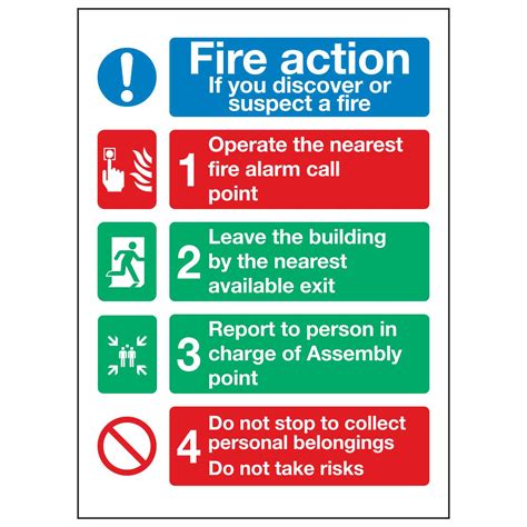 Fire Action If You Discover Or Suspect A Fire Operate The Nearest