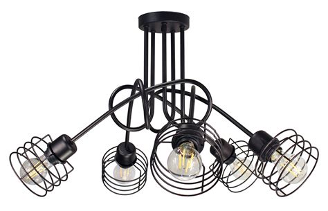 Yrandol Lampa Sufitowa Wisz Ca Edison Loft Lampy Sufitowe Do Salonu