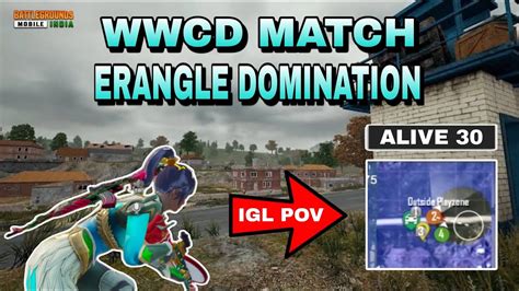 Igl Pov Paid Scrims Wwcd Match Erangle Domination Team DS