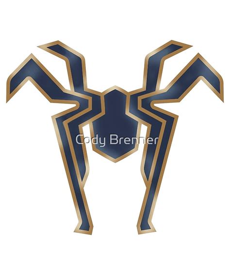 Iron Spider Emblem By Cody Brenner Redbubble