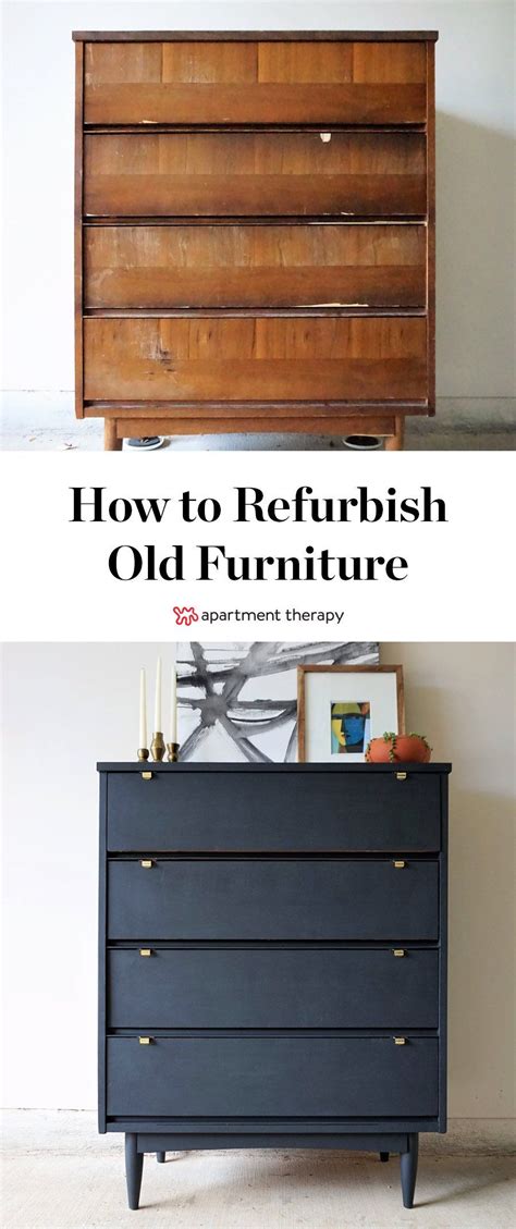 How To Refurbish Old Furniture A Damaged Dresser Gets A Second Chance