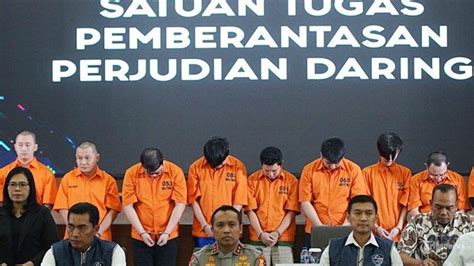 Dalam Bulan Polisi Tangkap Tersangka Judi Online Uang Rp