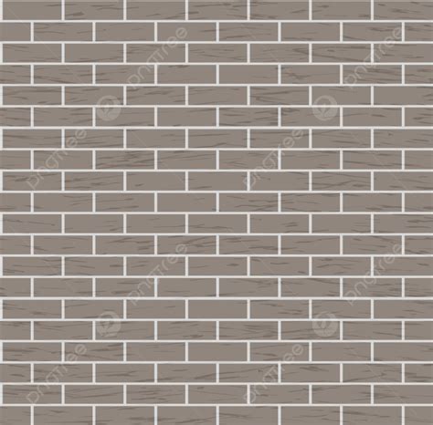 Seamless Brown Brick Wall Vector Background Illustration Wallpaper