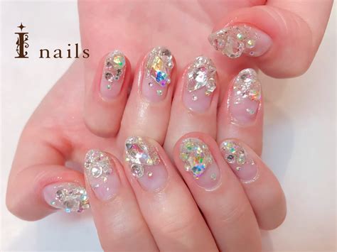 ぎオプショ メルヘンネイル キラキラネイル ストーンネイルの通販 By Shirleynail⑅⃛♡｜ラクマ ジュエリー