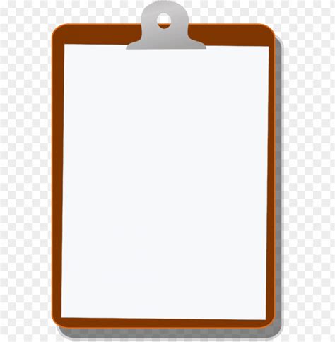 Transparent Background Clipboard Clipart With These Clip Art