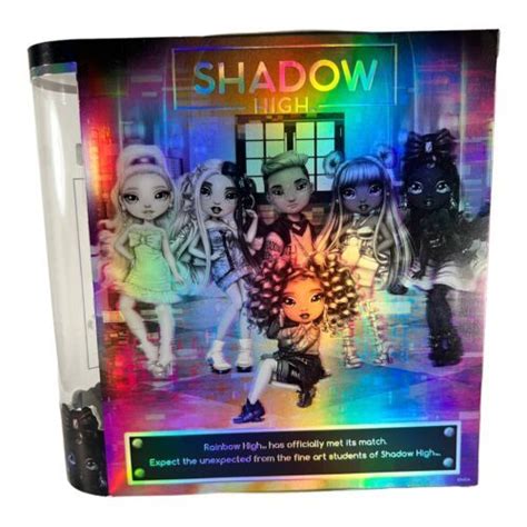 Rainbow High Shadow Series Natasha Zima Grayscale Fashion Doll