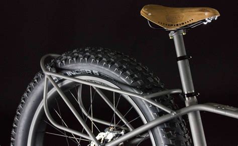 This Moonmen M10 Electric Assist Tandem Titanium Fat Bike Is Out Of This World