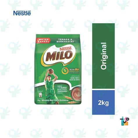 Ofiskita Nestle Milo Active Go Chocolate Malt Powder Softpack Kg