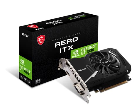 GeForce® GT 1030 AERO ITX 4GD4 OC