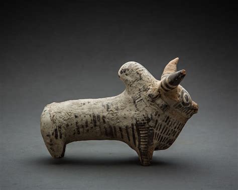 Indus Valley Painted Terracotta Zebu Bull 2600 BCE 1900 BCE